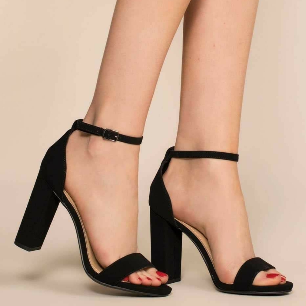 Black heels